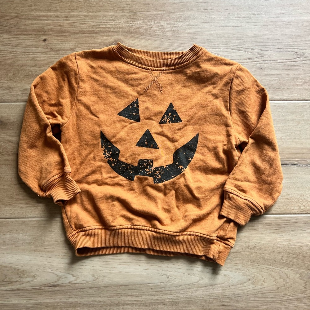 Kids Jack O’Lantern Crewneck